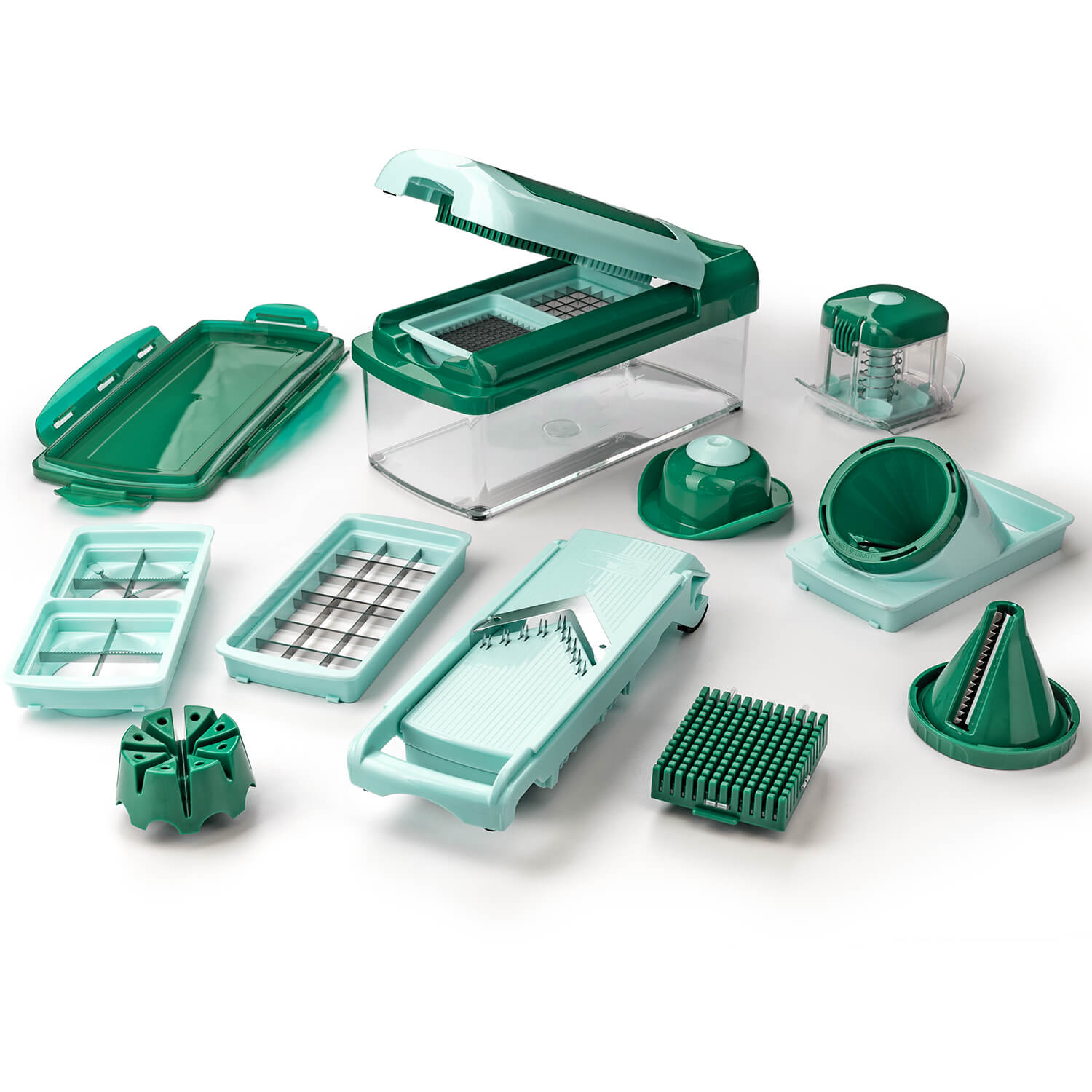 Gemüseschneider | Nicer Dicer Fusion Smart Set 16tlg. | Genius